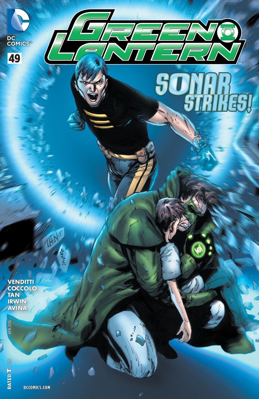 Green Lantern (2011) #49 cover