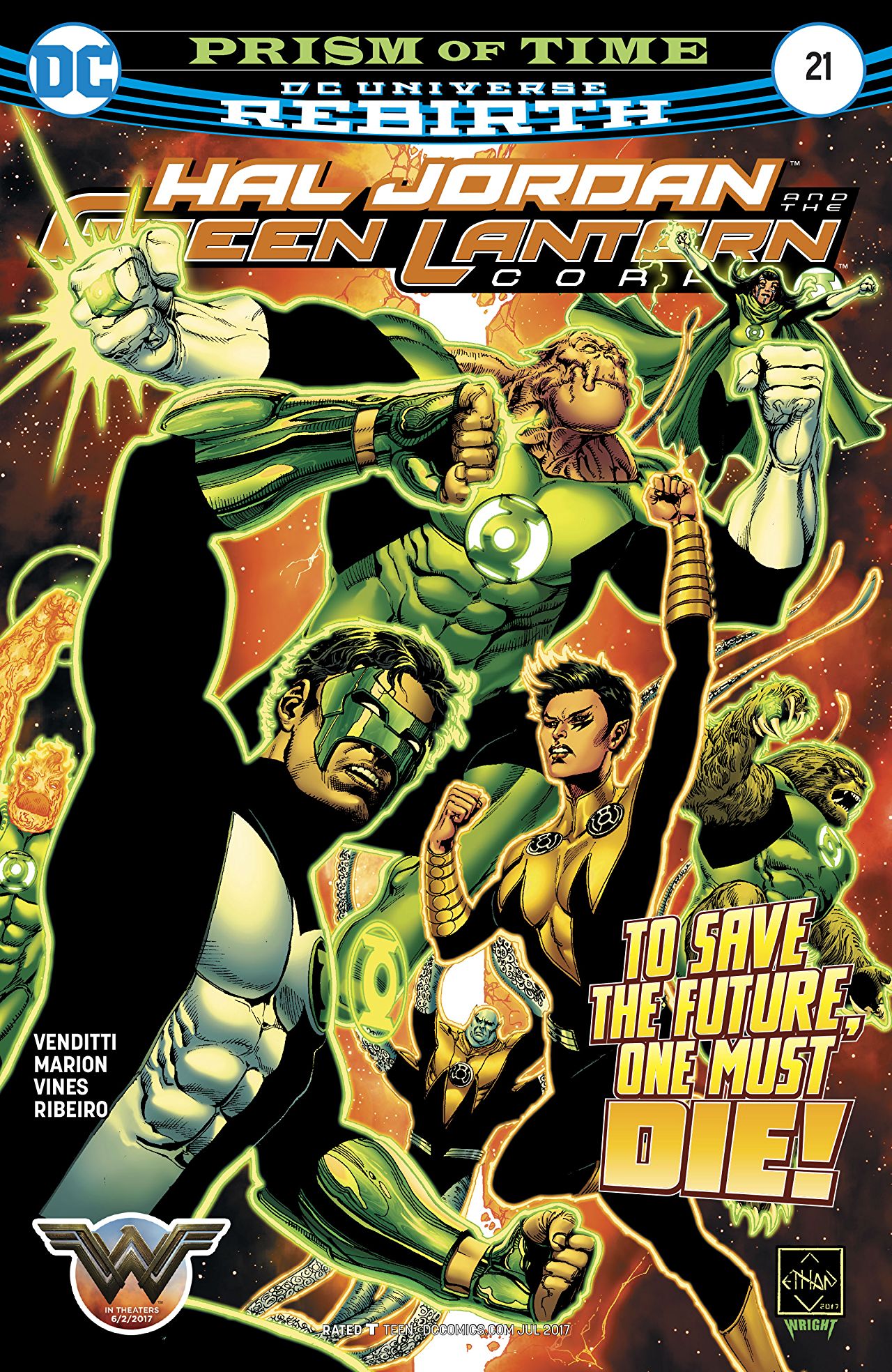 Hal Jordan and the Green Lantern Corps #21