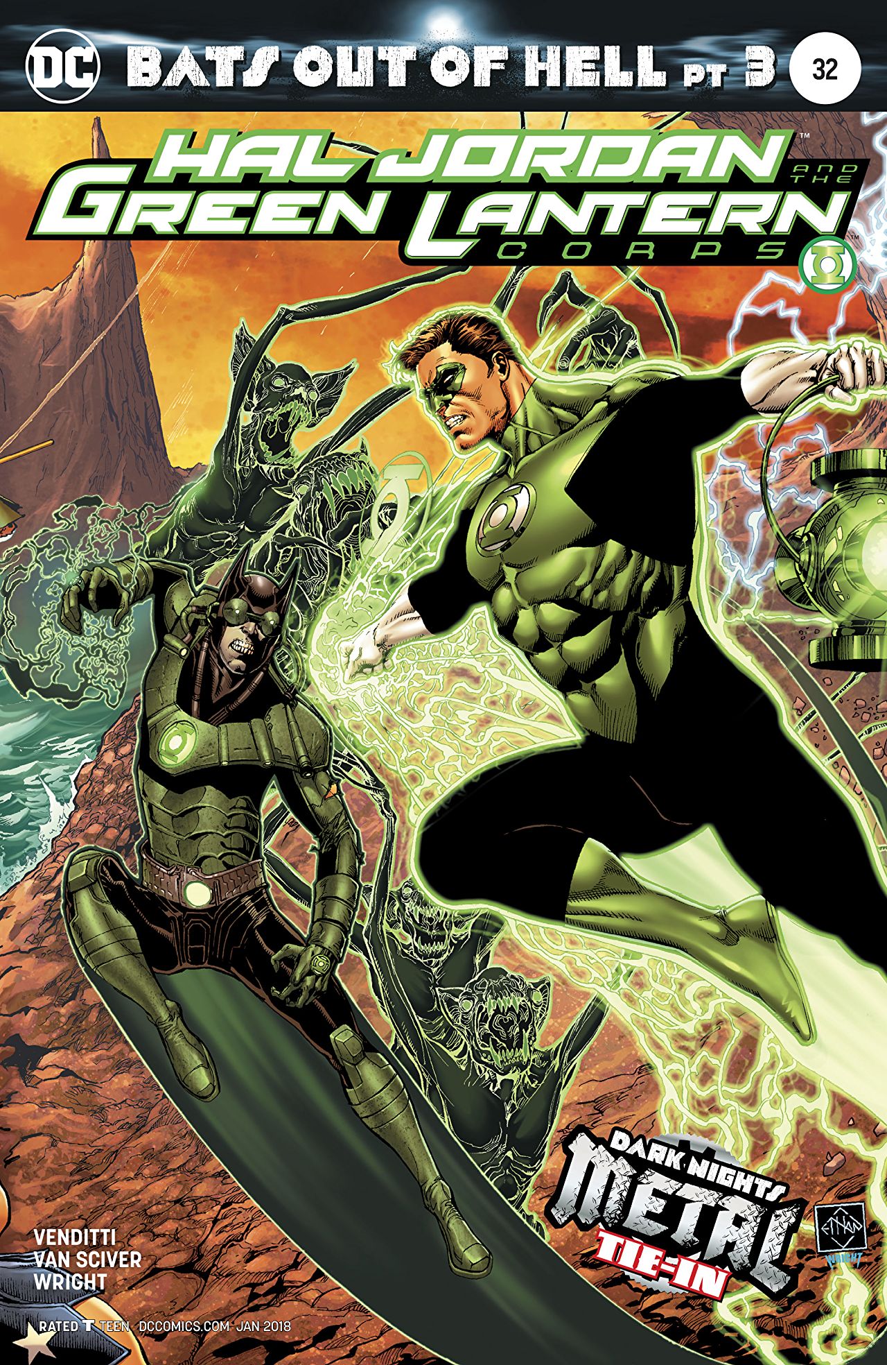 Hal Jordan and the Green Lantern Corps #32