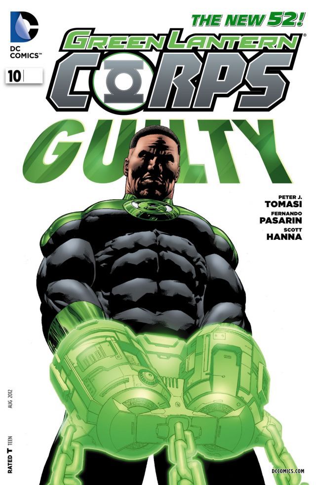 Green Lantern Corps (2011) #10 cover
