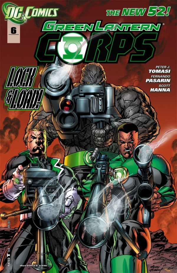 Green Lantern Corps (2011) #6 cover