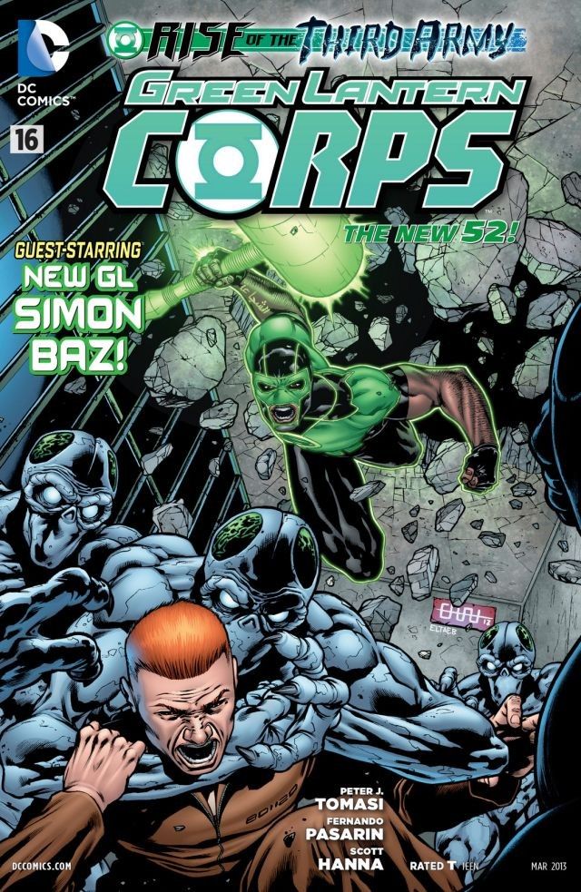 Green Lantern Corps (2011) #16 cover