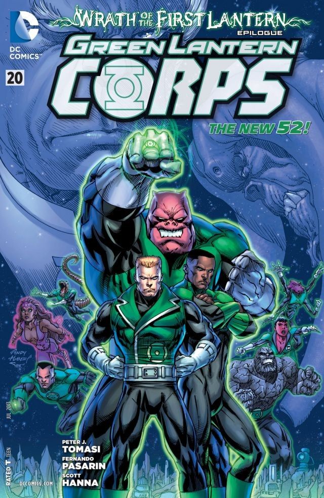 Green Lantern Corps (2011) #20 cover