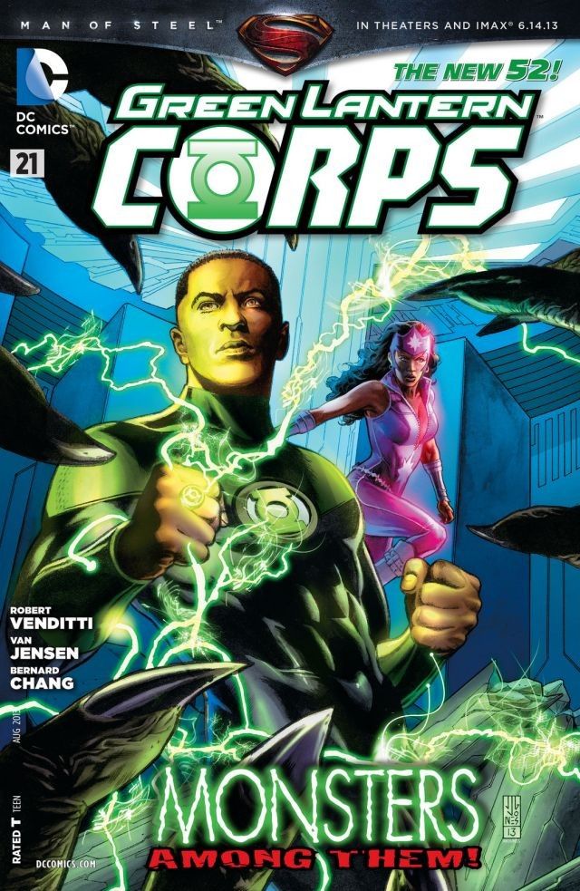 Green Lantern Corps (2011) #21 cover