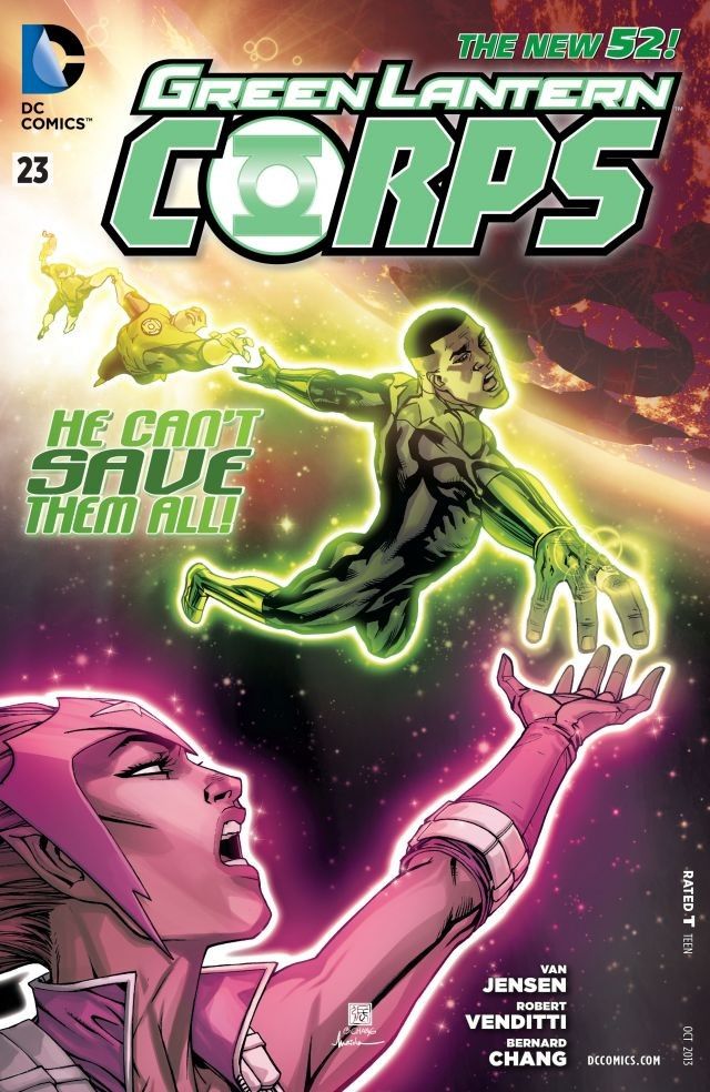 Green Lantern Corps (2011) #23 cover