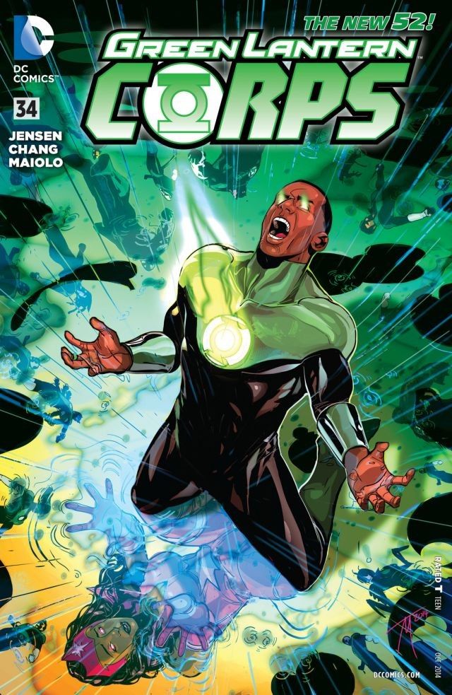 Green Lantern Corps (2011) #34 cover
