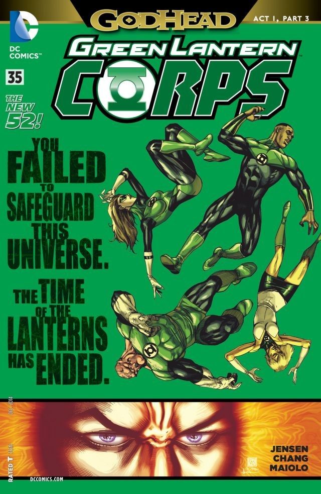 Green Lantern Corps (2011) #35 cover