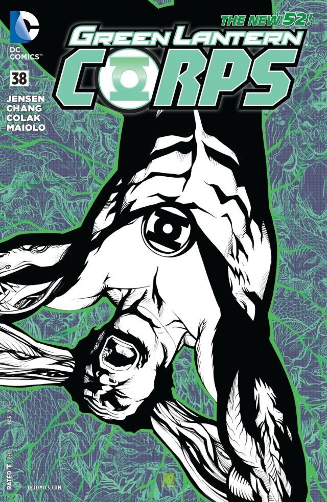 Green Lantern Corps (2011) #38 cover