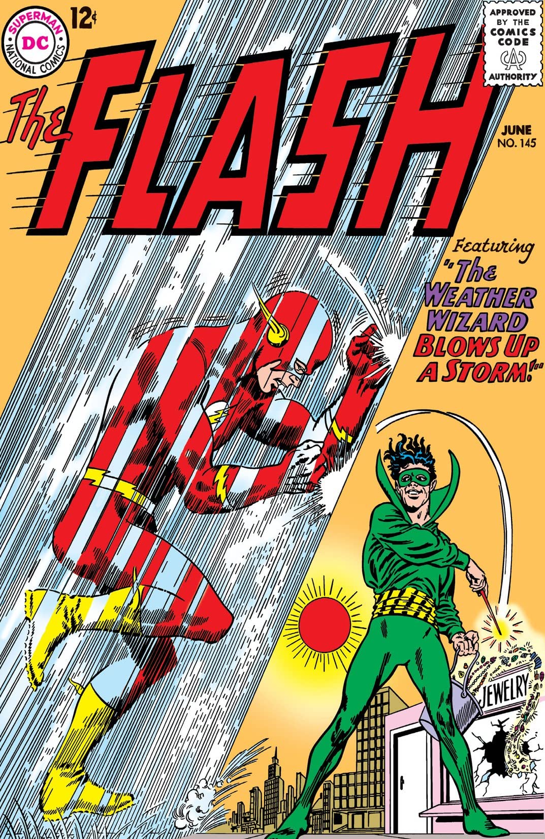 The Flash (1959) #145 cover