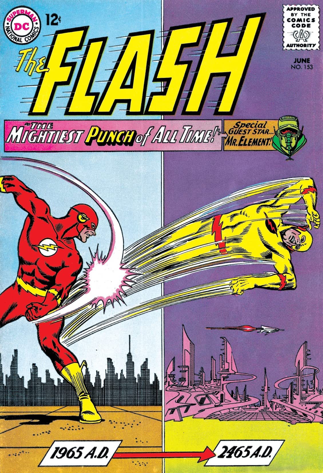 The Flash (1959) #153 cover