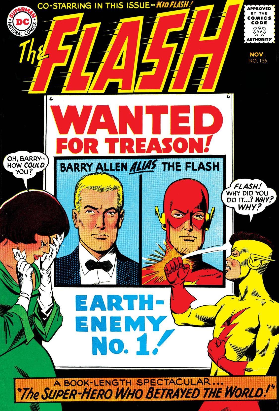 The Flash (1959) #156 cover