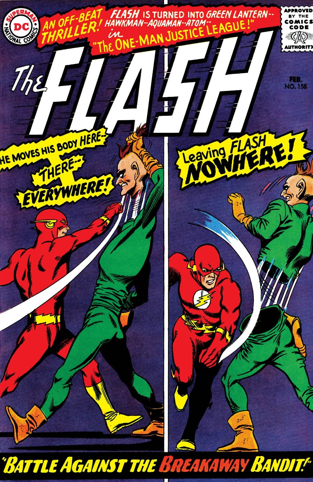 The Flash (1959) #158 cover