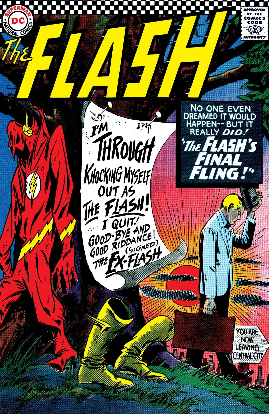 The Flash (1959) #159 cover