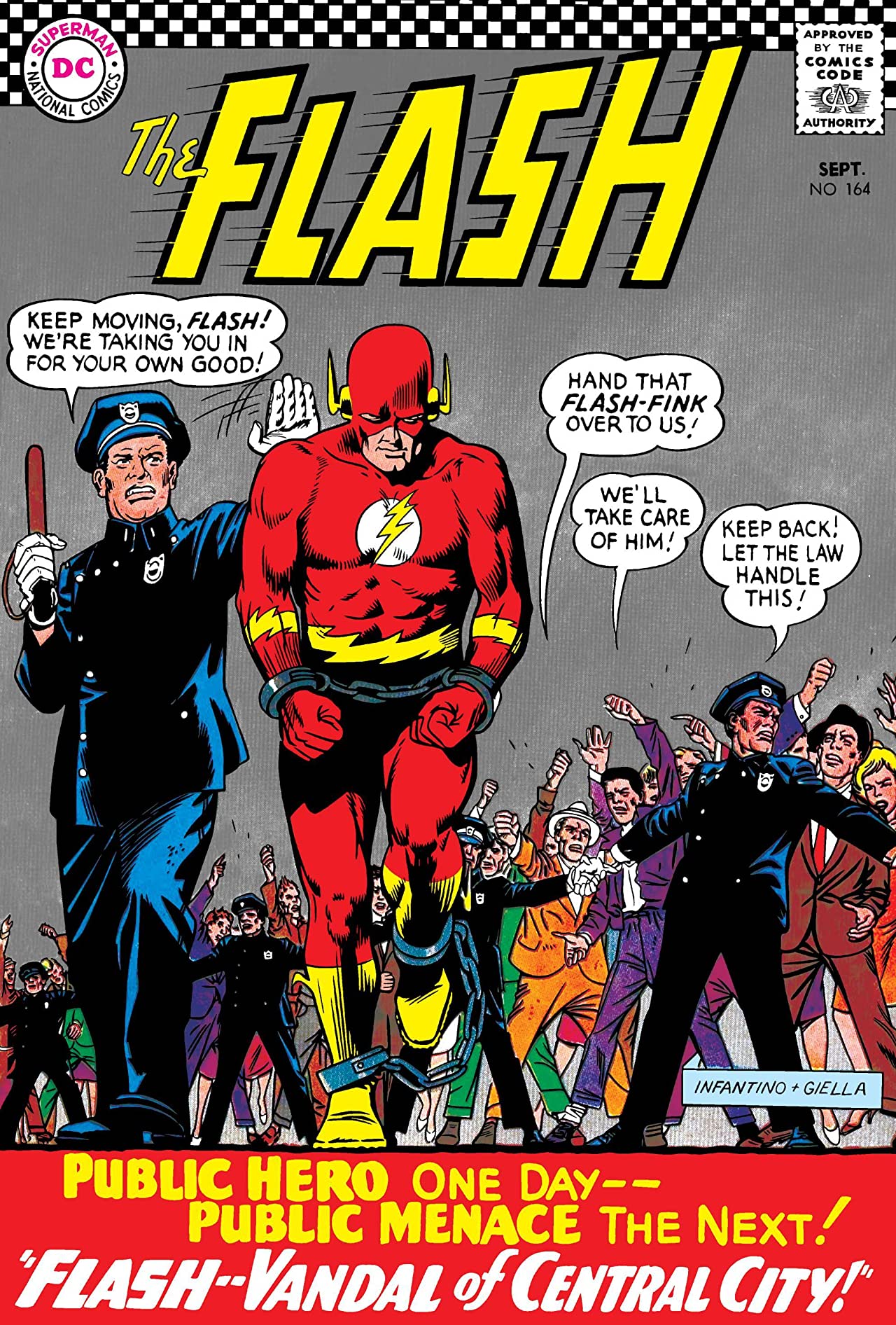 The Flash (1959) #164 cover