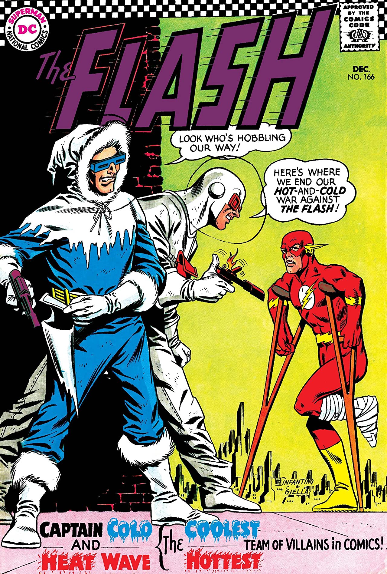 The Flash (1959) #166 cover