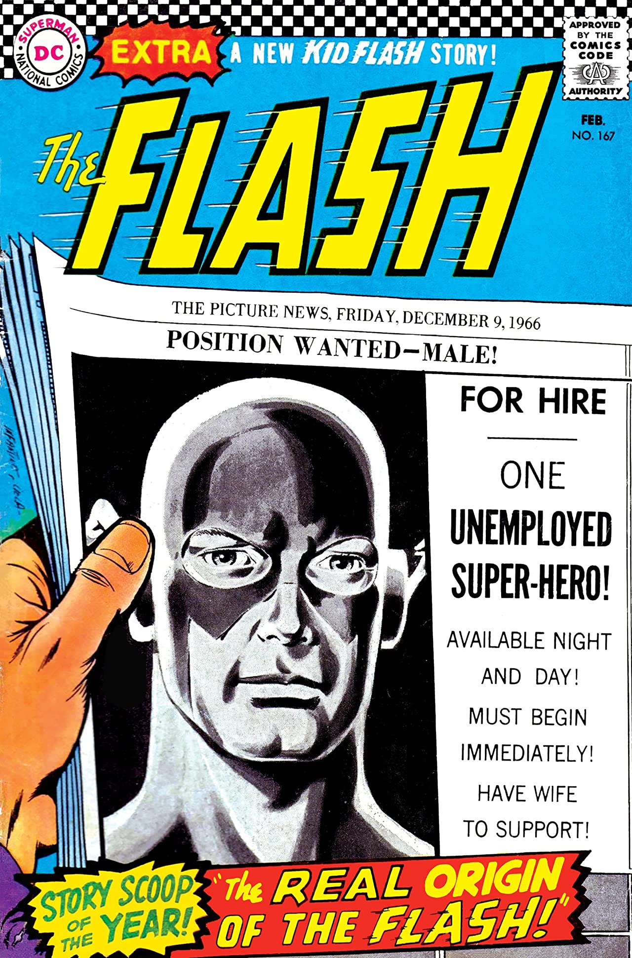 The Flash (1959) #167 cover
