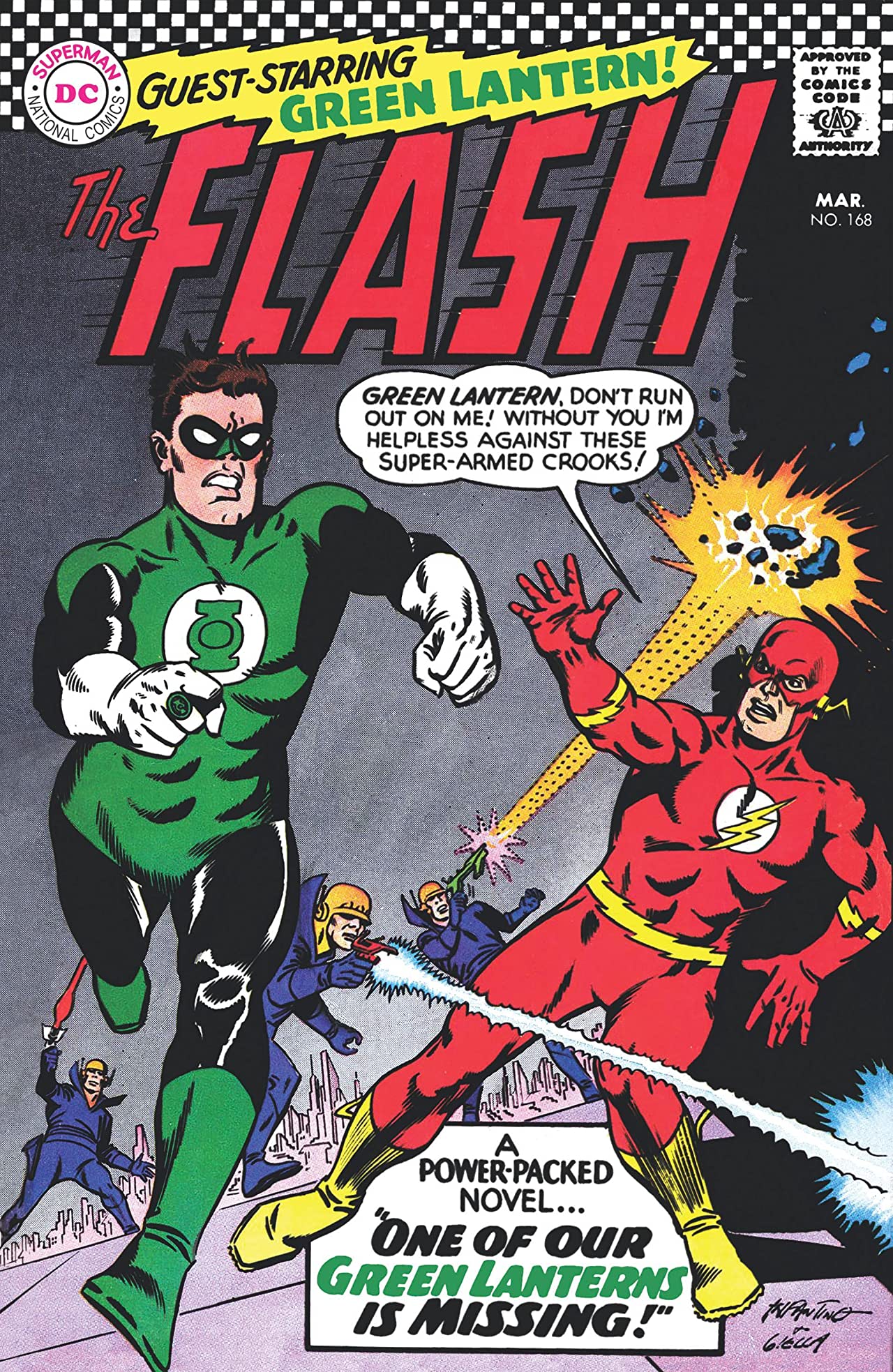 The Flash (1959) #168 cover
