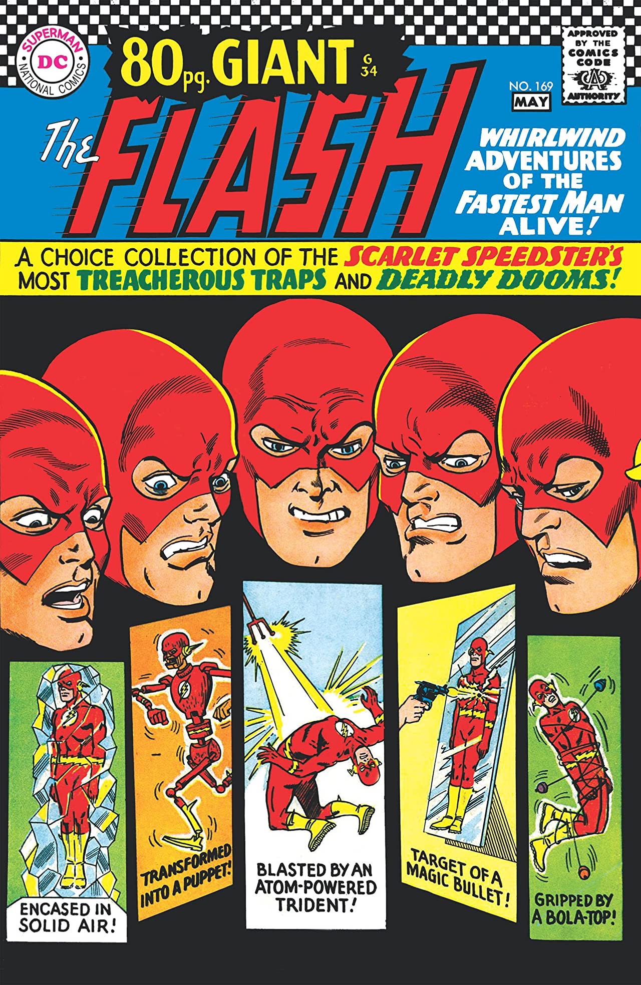 The Flash (1959) #169 cover