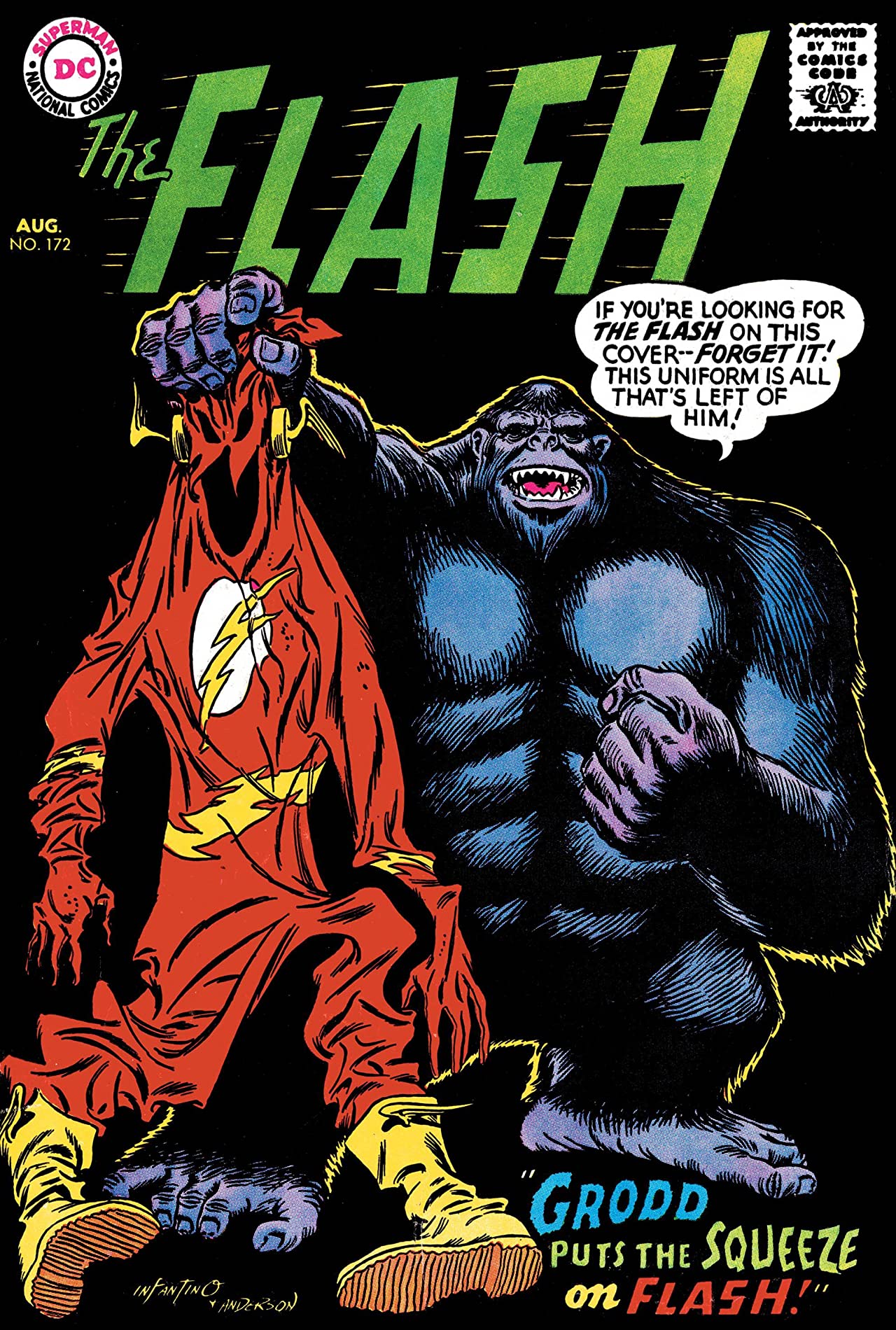 The Flash (1959) #172 cover