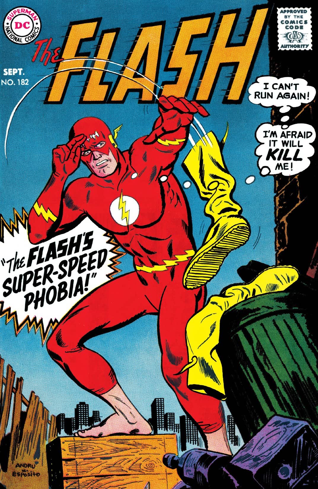 The Flash (1959) #182 cover