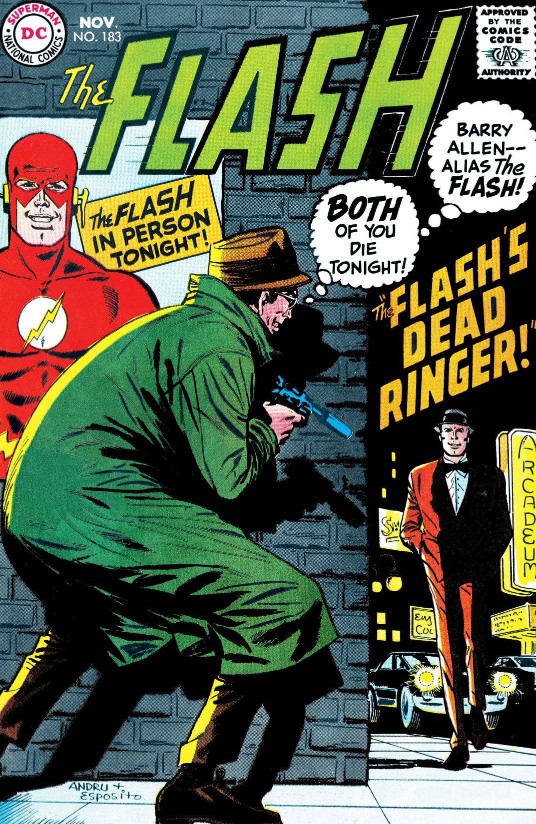 The Flash (1959) #183 cover