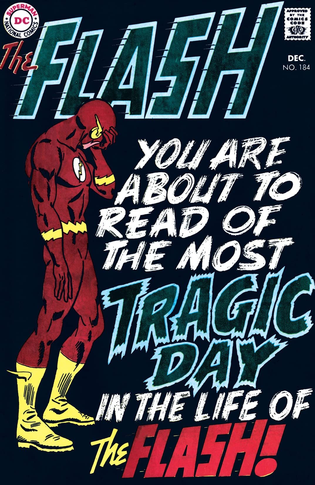 The Flash (1959) #184 cover