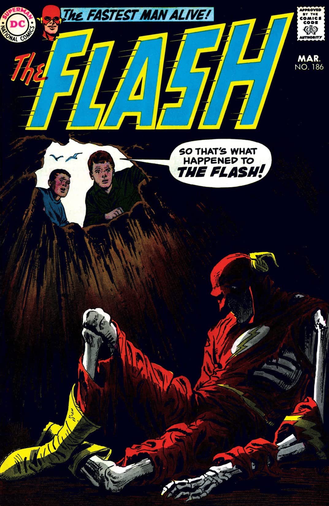 The Flash (1959) #186 cover