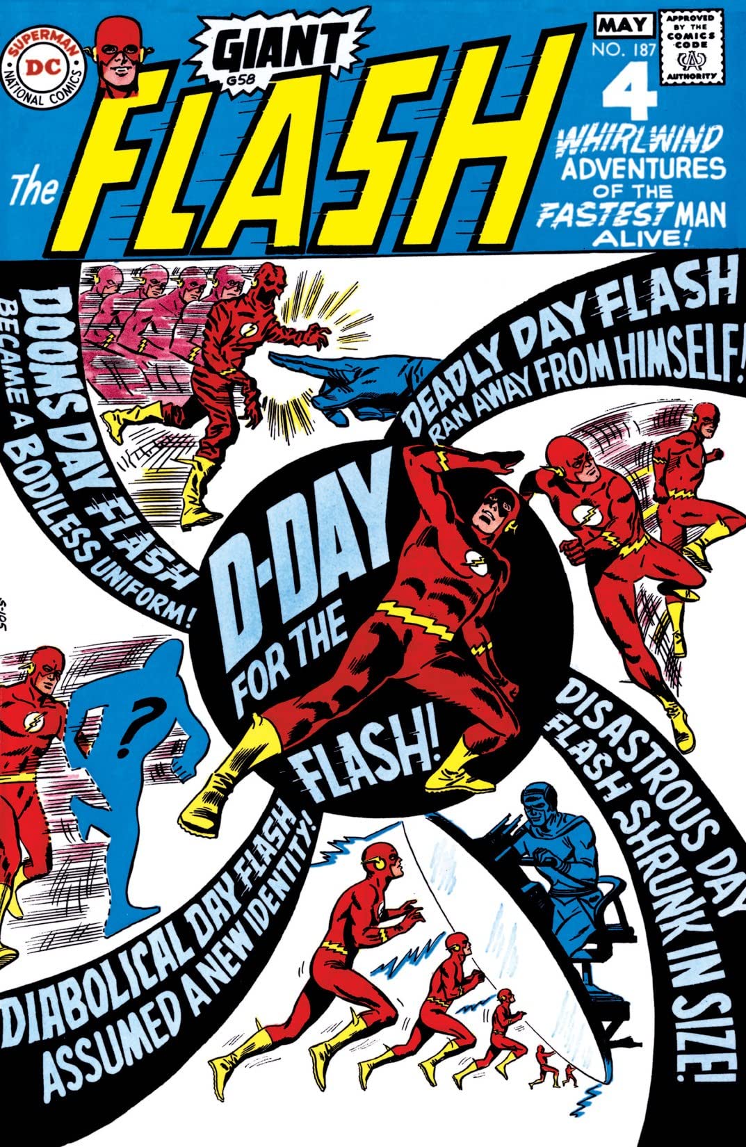 The Flash (1959) #187 cover