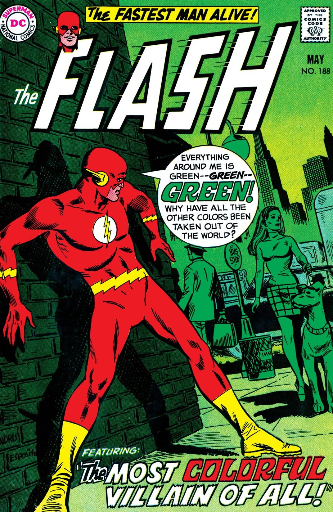 The Flash (1959) #188 cover