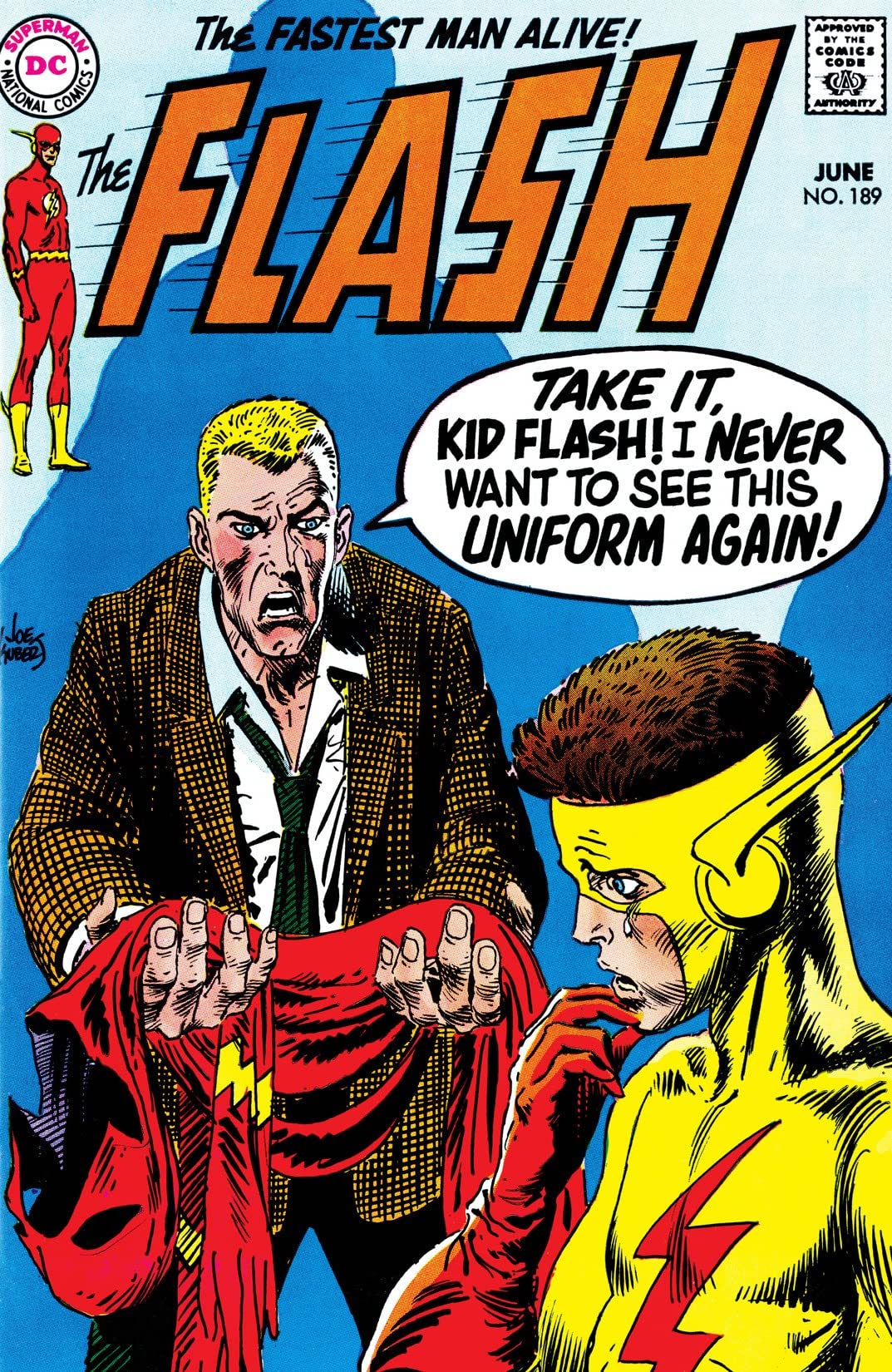 The Flash (1959) #189 cover