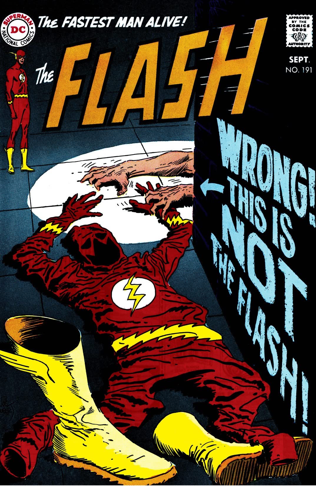 The Flash (1959) #191 cover