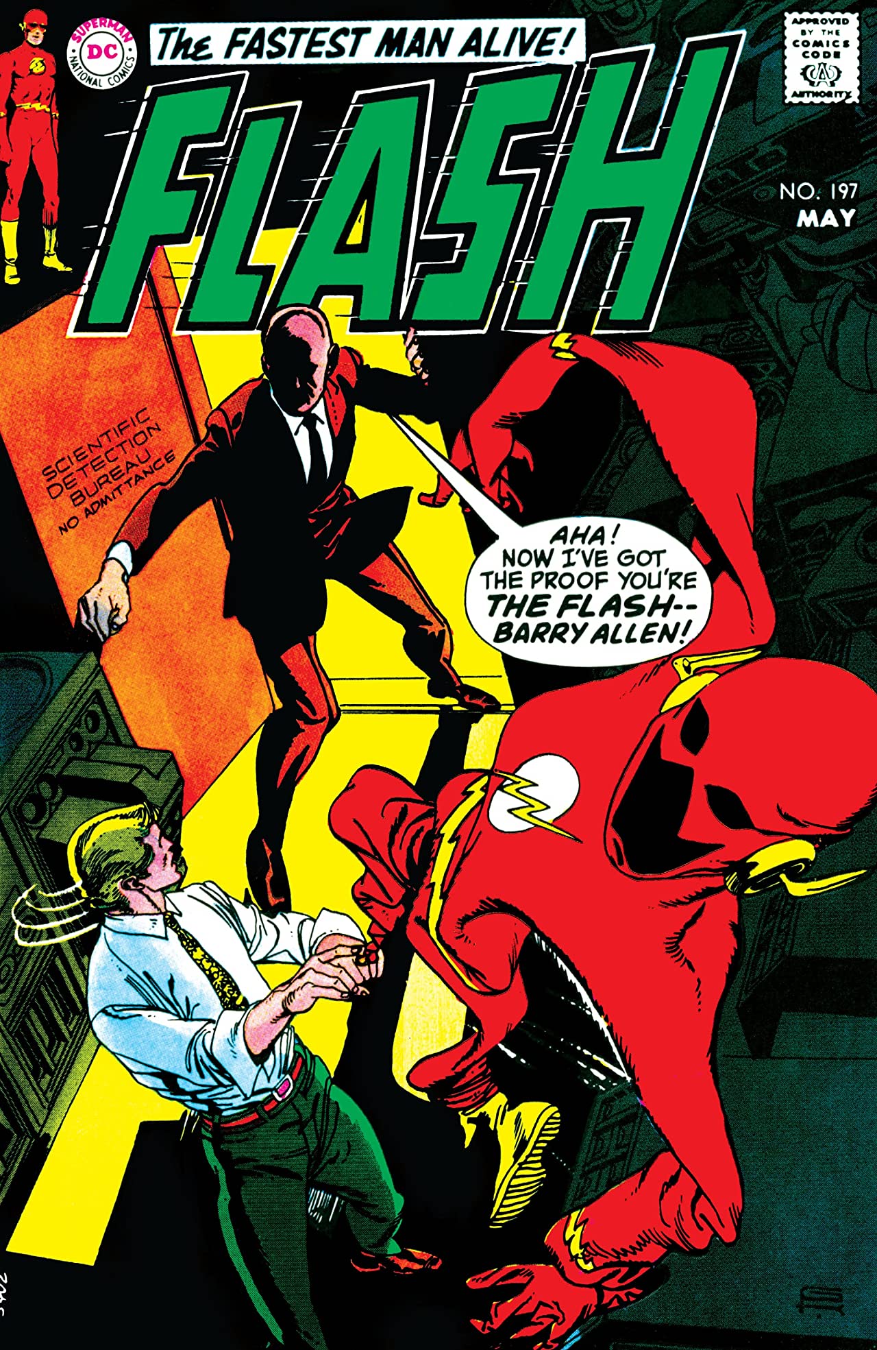 The Flash (1959) #197 cover