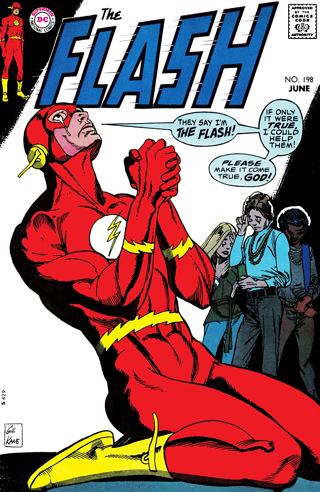 The Flash (1959) #198 cover