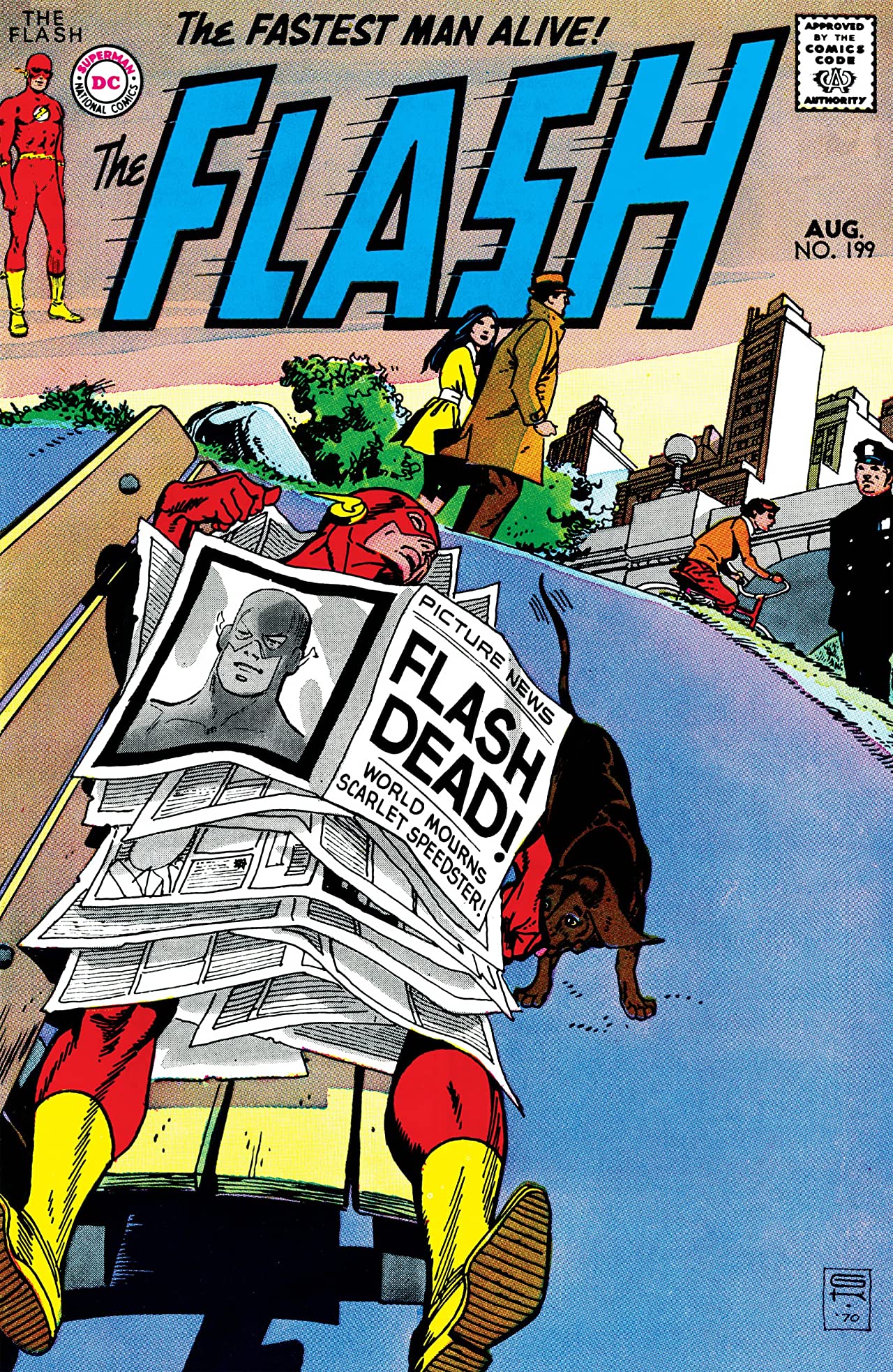 The Flash (1959) #199 cover