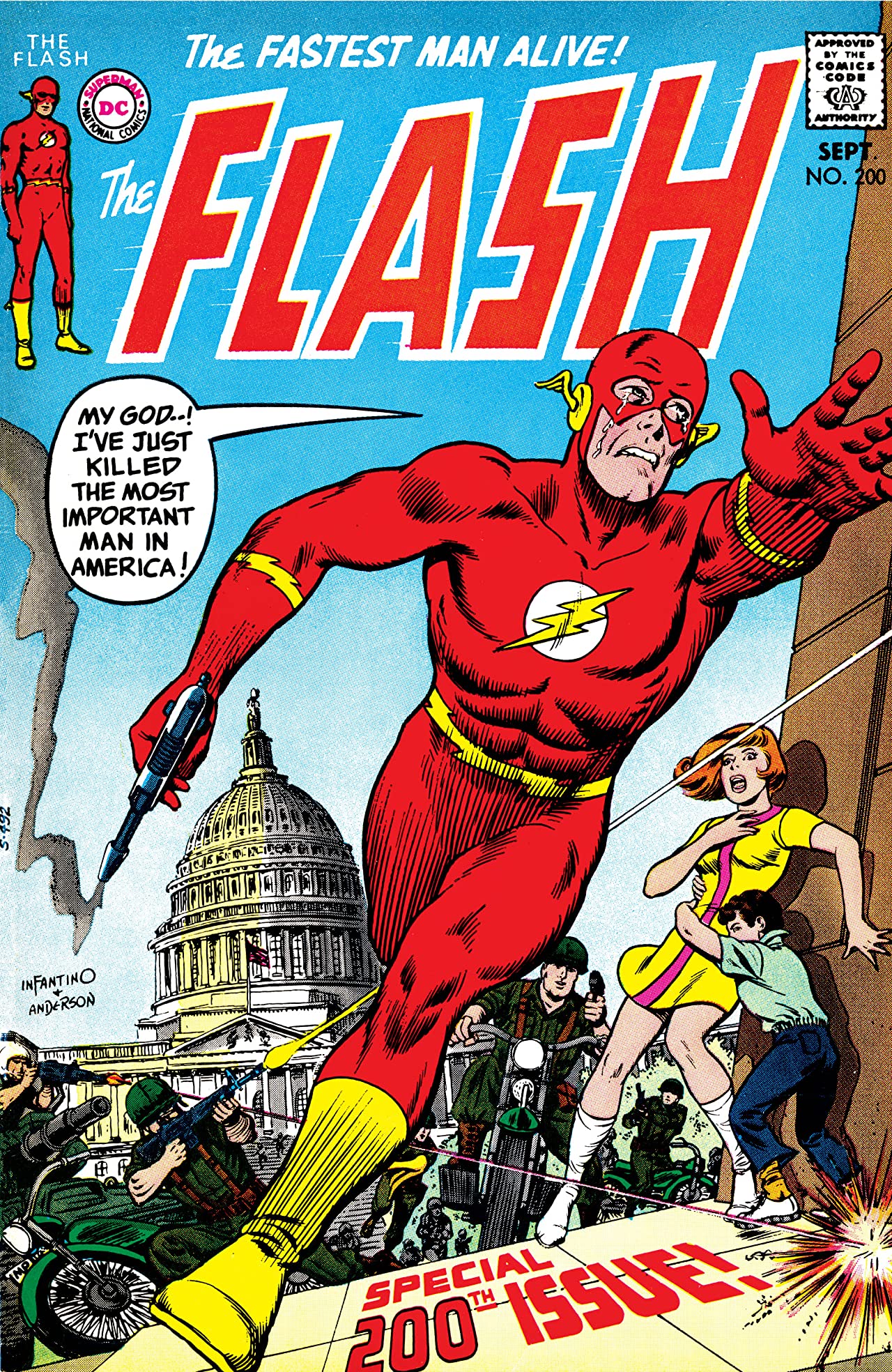 The Flash (1959) #200 cover