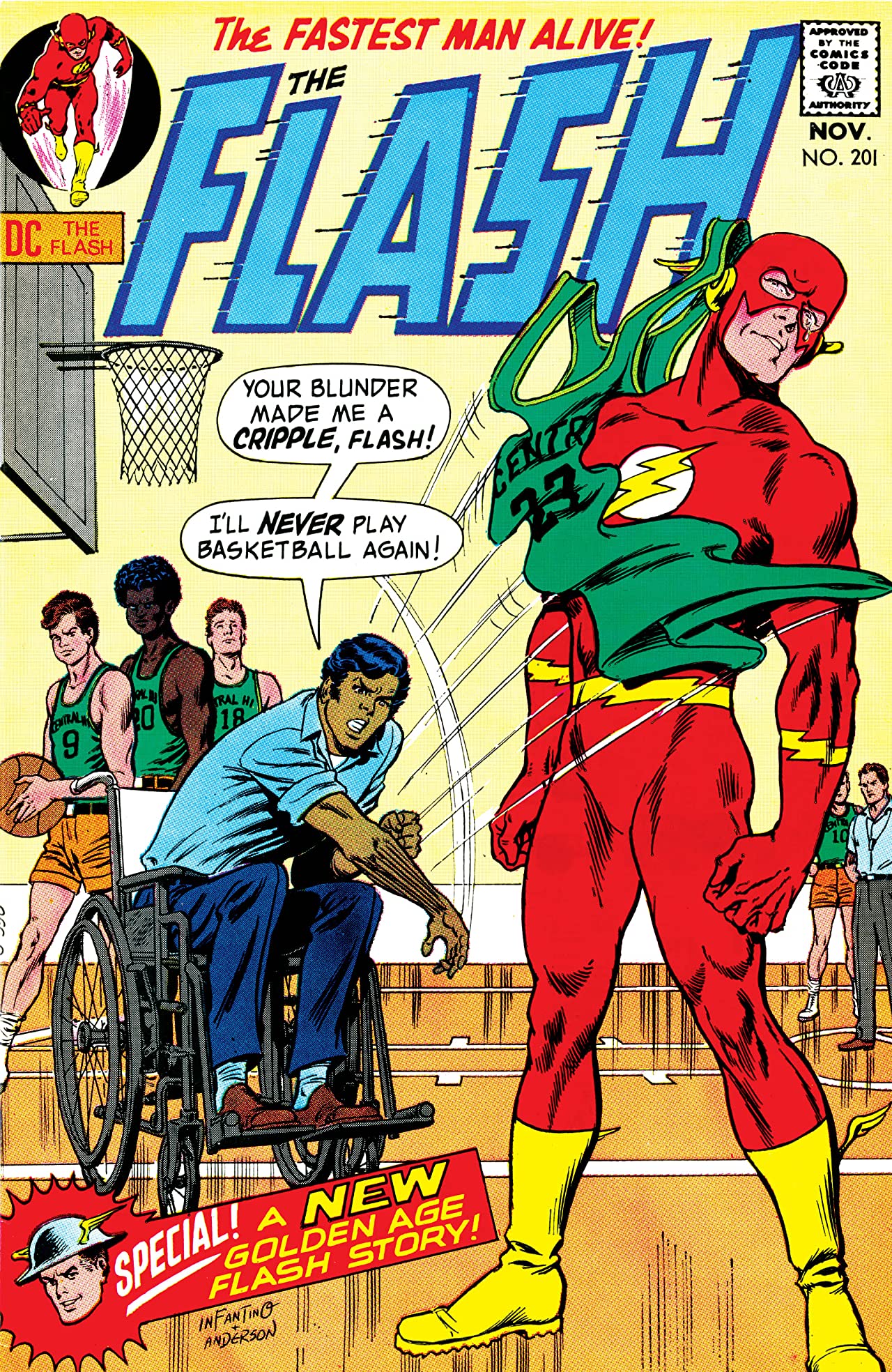 The Flash (1959) #201 cover
