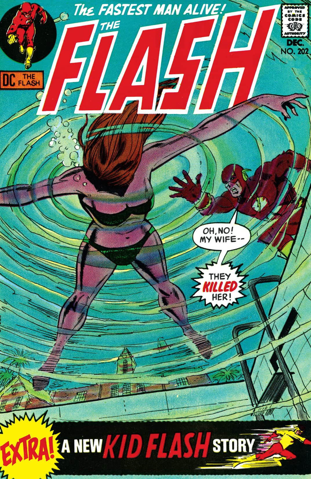 The Flash (1959) #202 cover