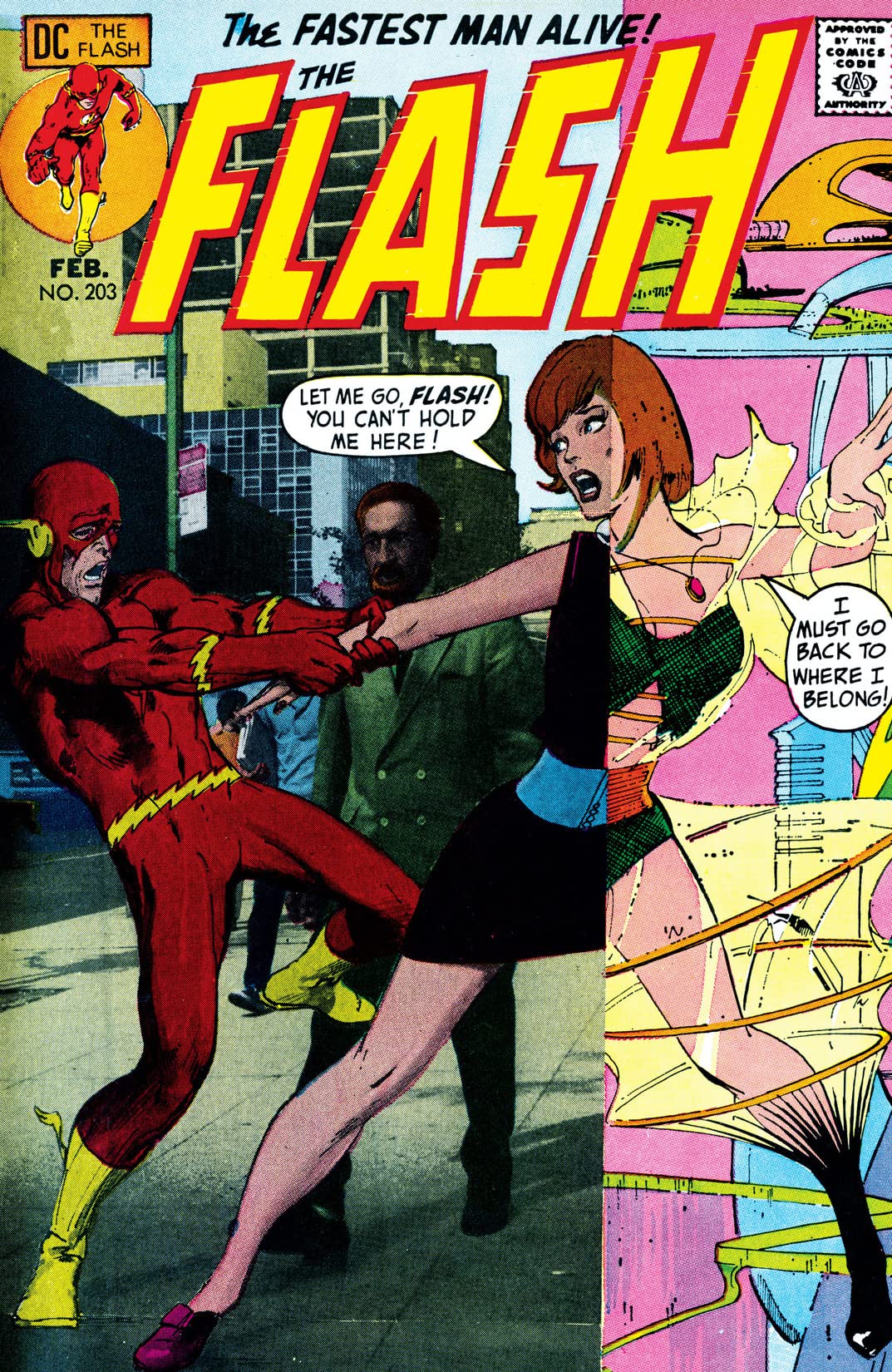 The Flash (1959) #203 cover