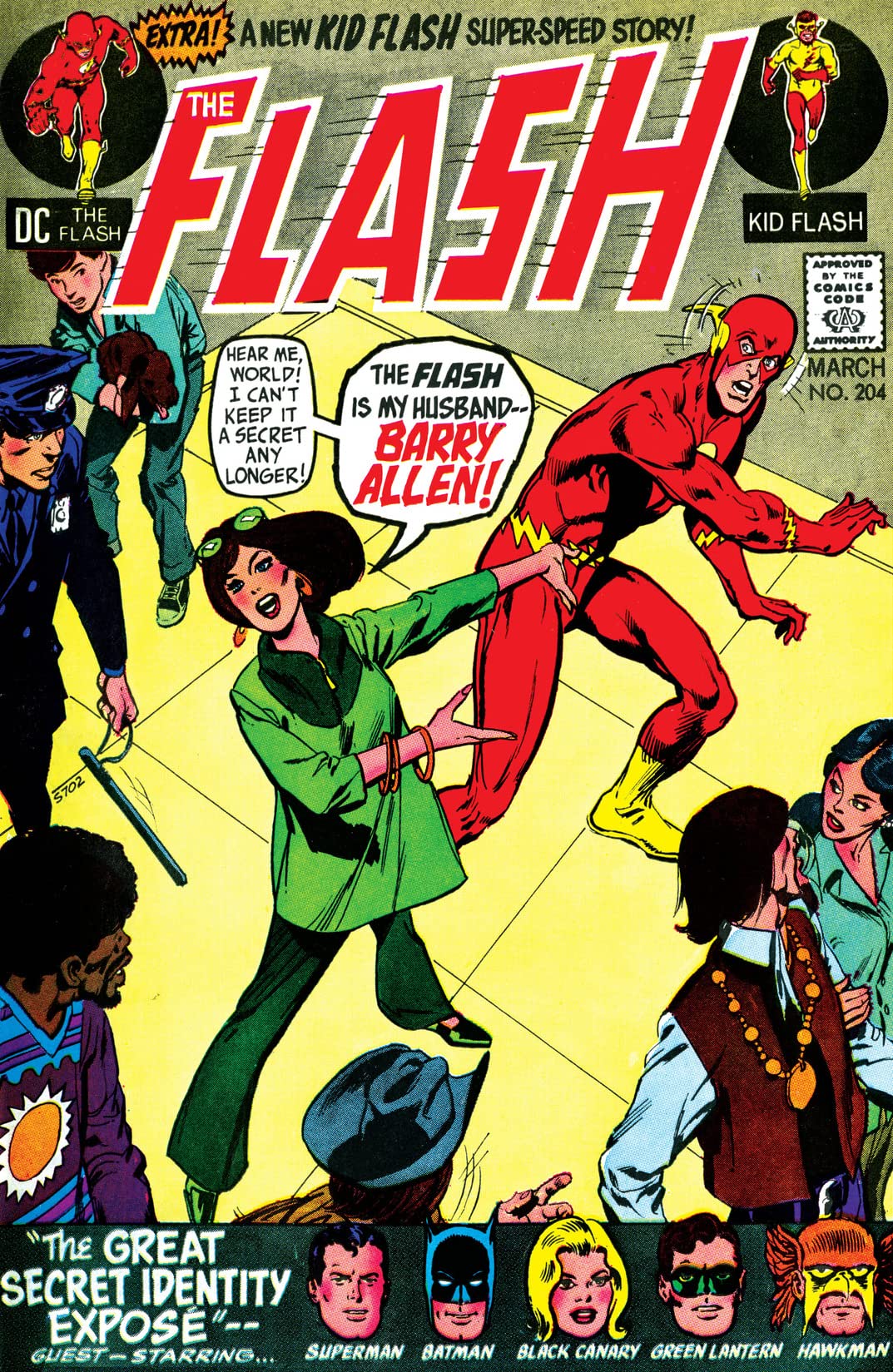 The Flash (1959) #204 cover