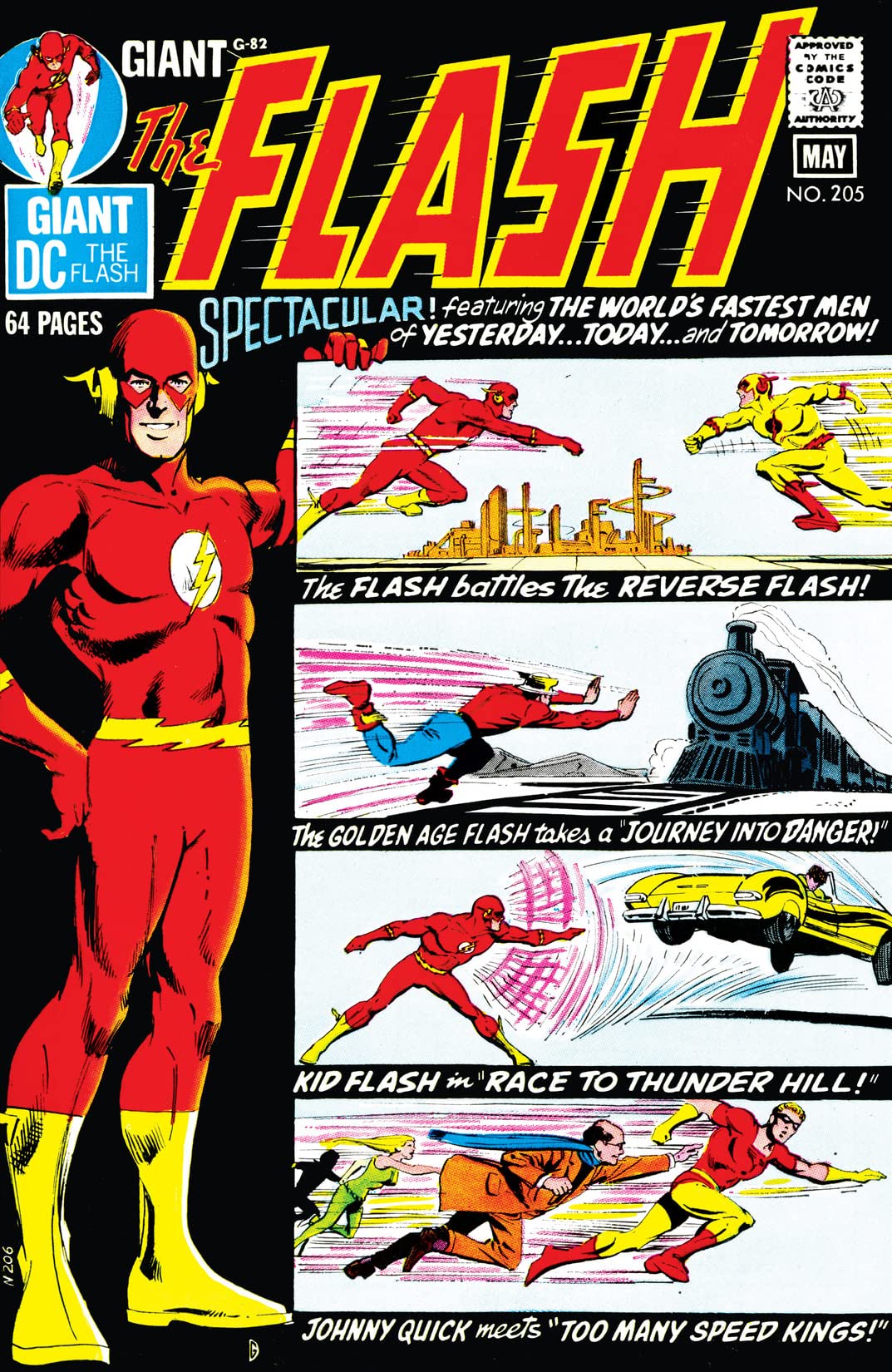 The Flash (1959) #205 cover