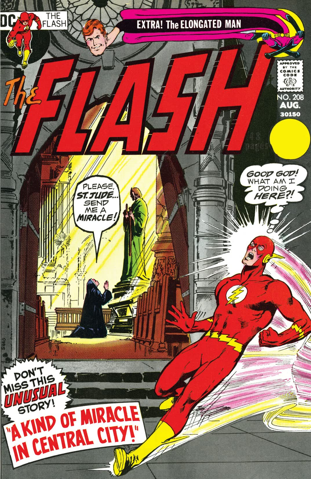 The Flash (1959) #208 cover