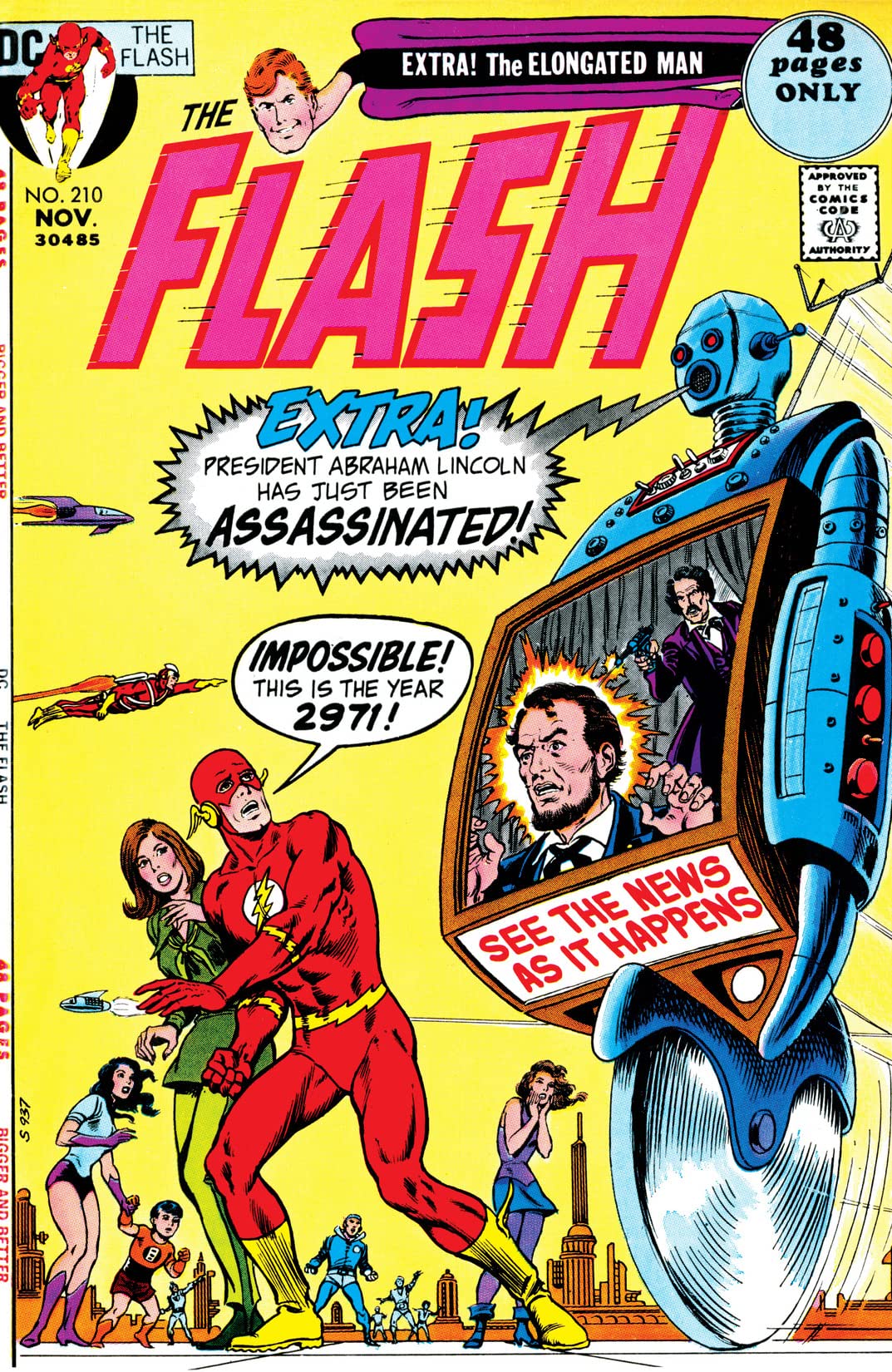 The Flash (1959) #210 cover