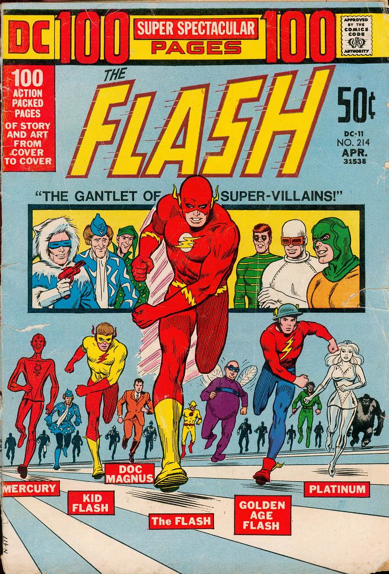 The Flash (1959) #214 cover