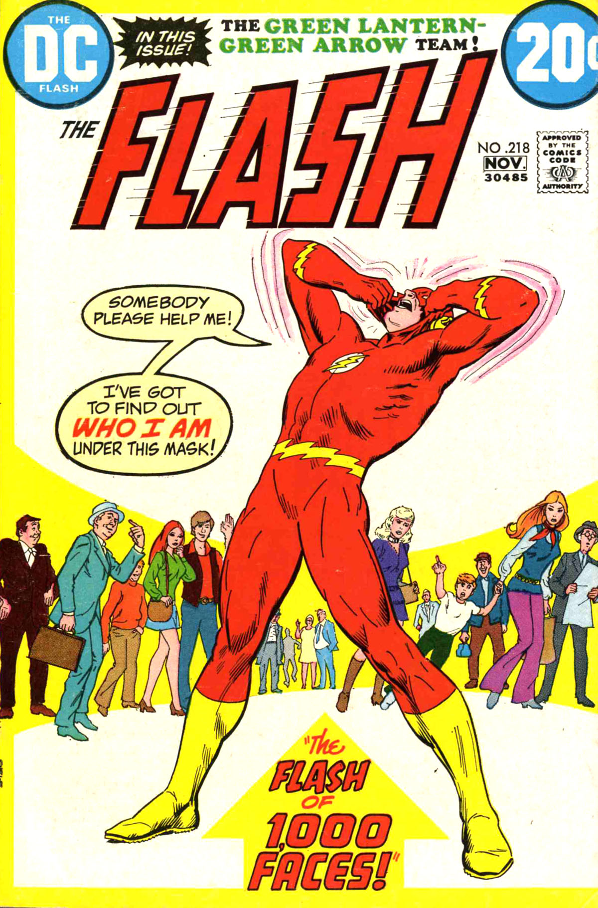 The Flash (1959) #218 cover