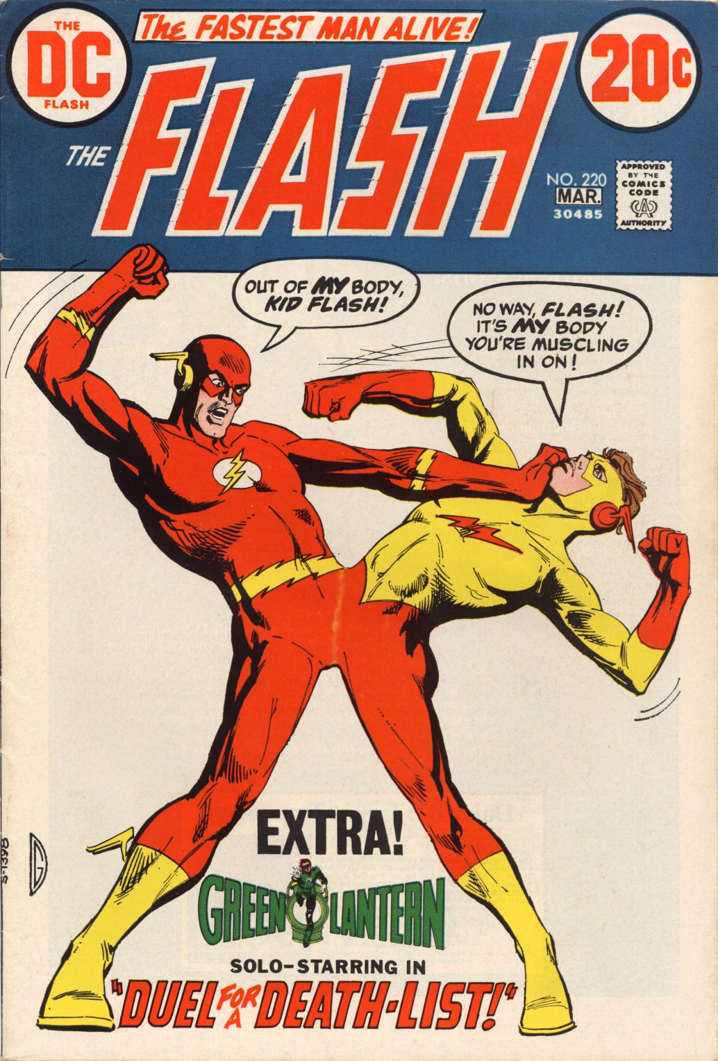 The Flash (1959) #220 cover