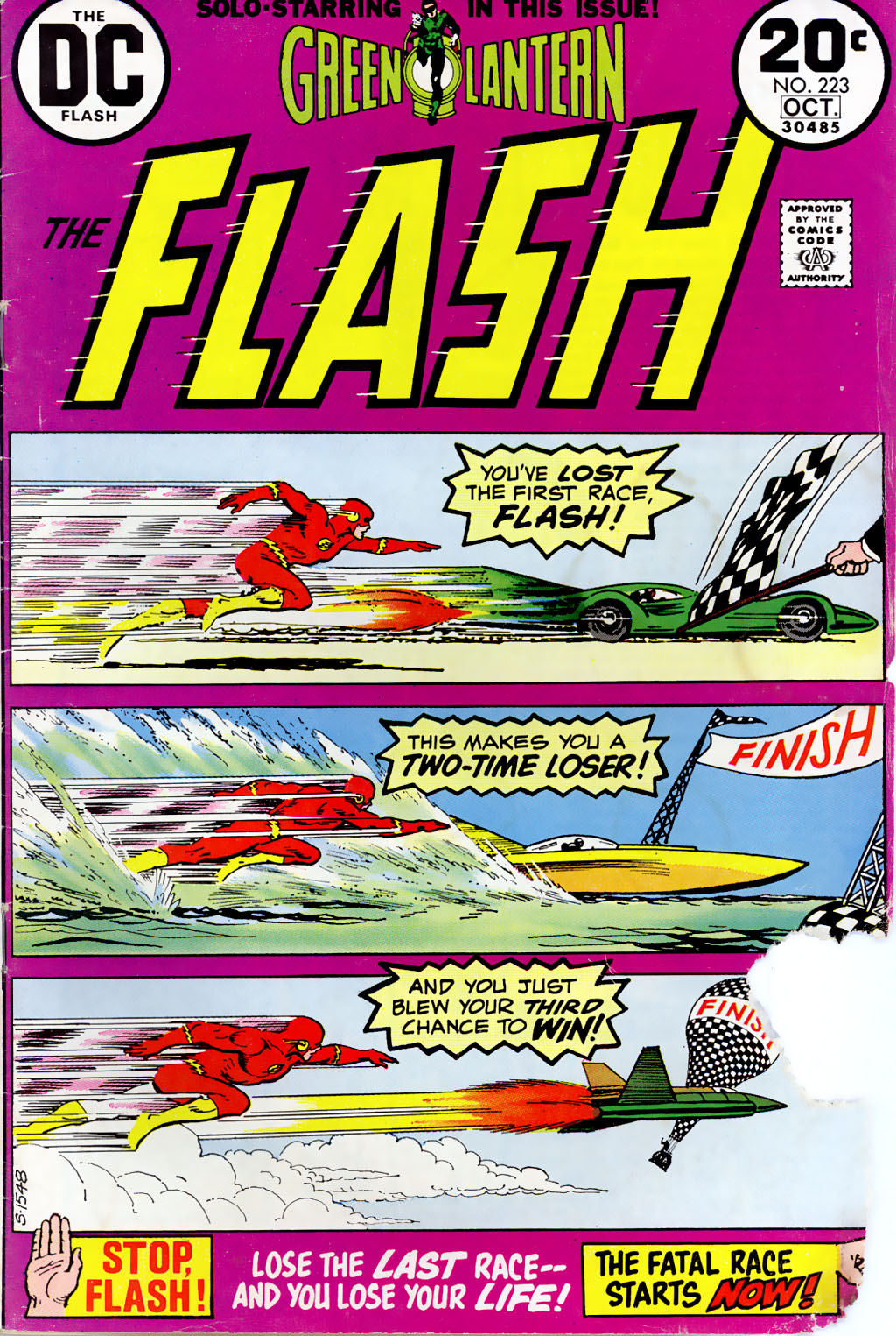 The Flash (1959) #223 cover
