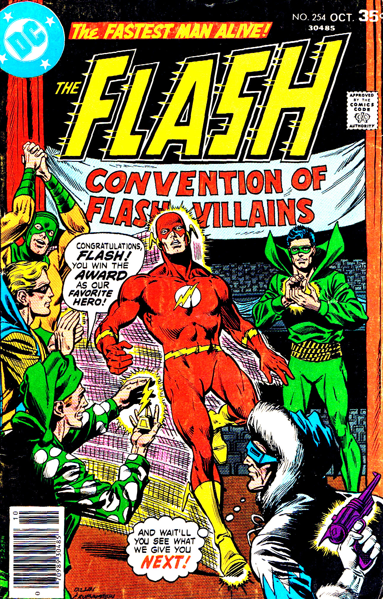 The Flash (1959) #254 cover