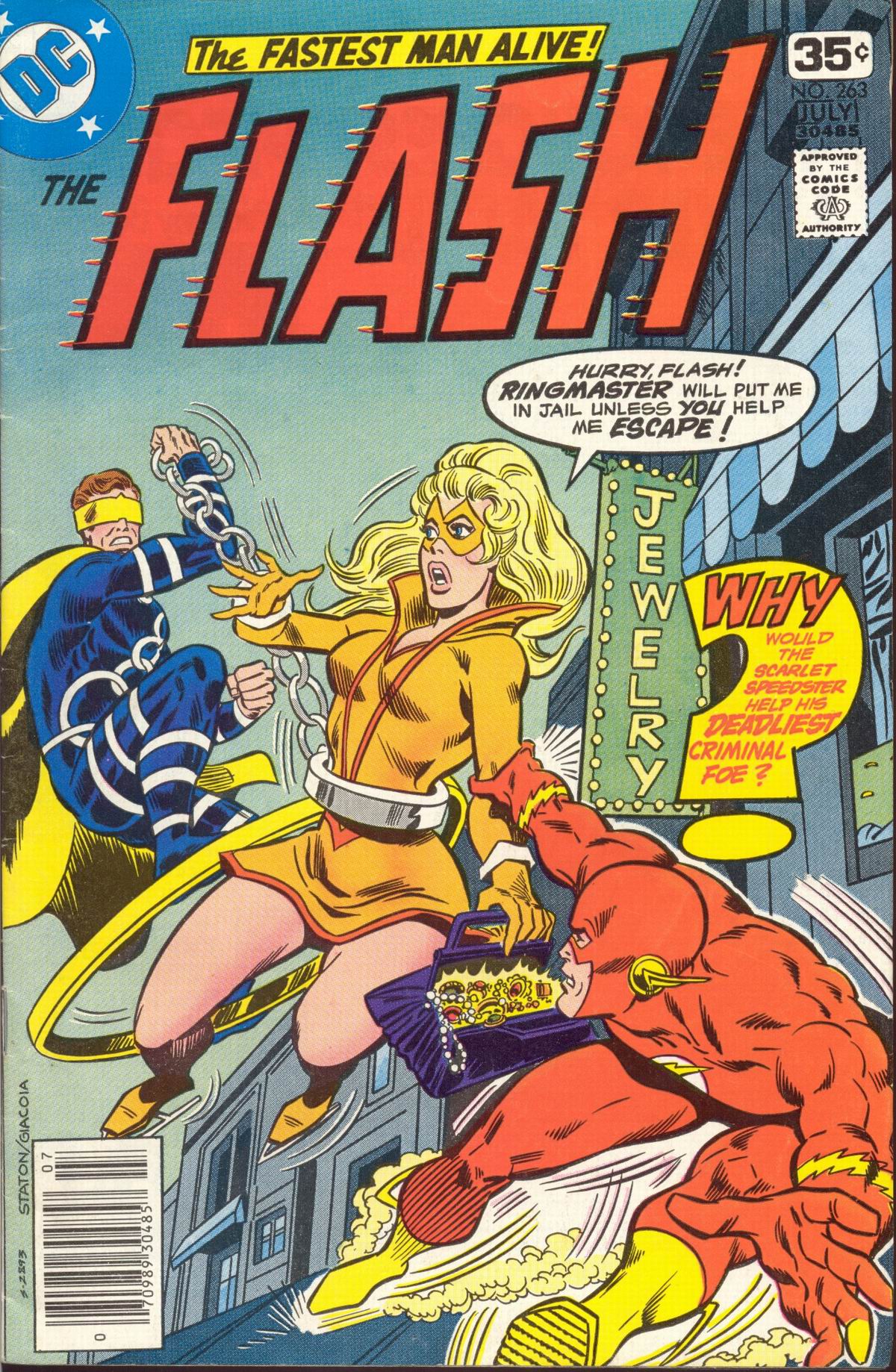 The Flash (1959) #263 cover