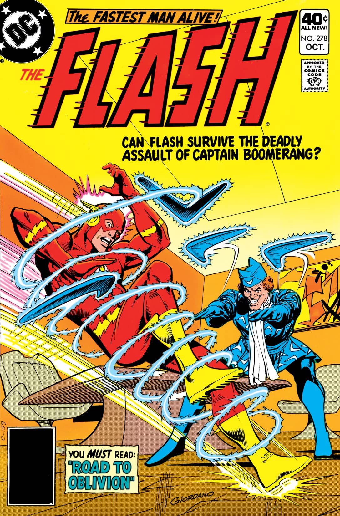 The Flash (1959) #278 cover