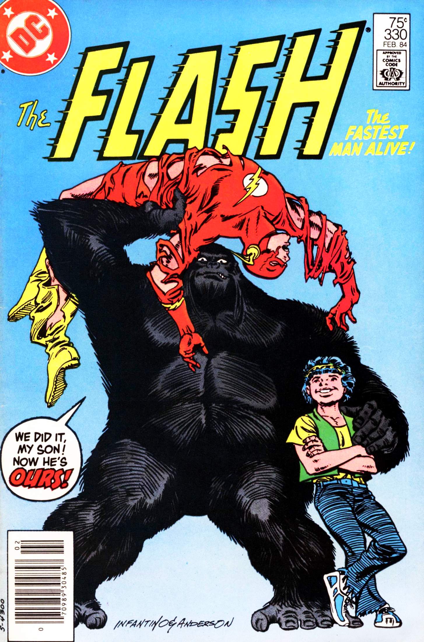 The Flash (1959) #330 cover